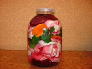 Cavolo sott'aceto in georgiano: ricetta