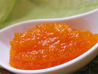 Græskar og orange syltetøj til vinteren