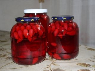 Mga resipe ng Dogwood compote