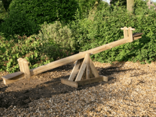 Doe-het-zelf schaalschommel: hoe maak je hout en metaal, diagrammen en maten + foto's