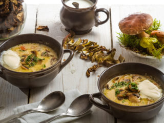 Porcini kabute na sopas na may patatas: tuyo, frozen, sariwa
